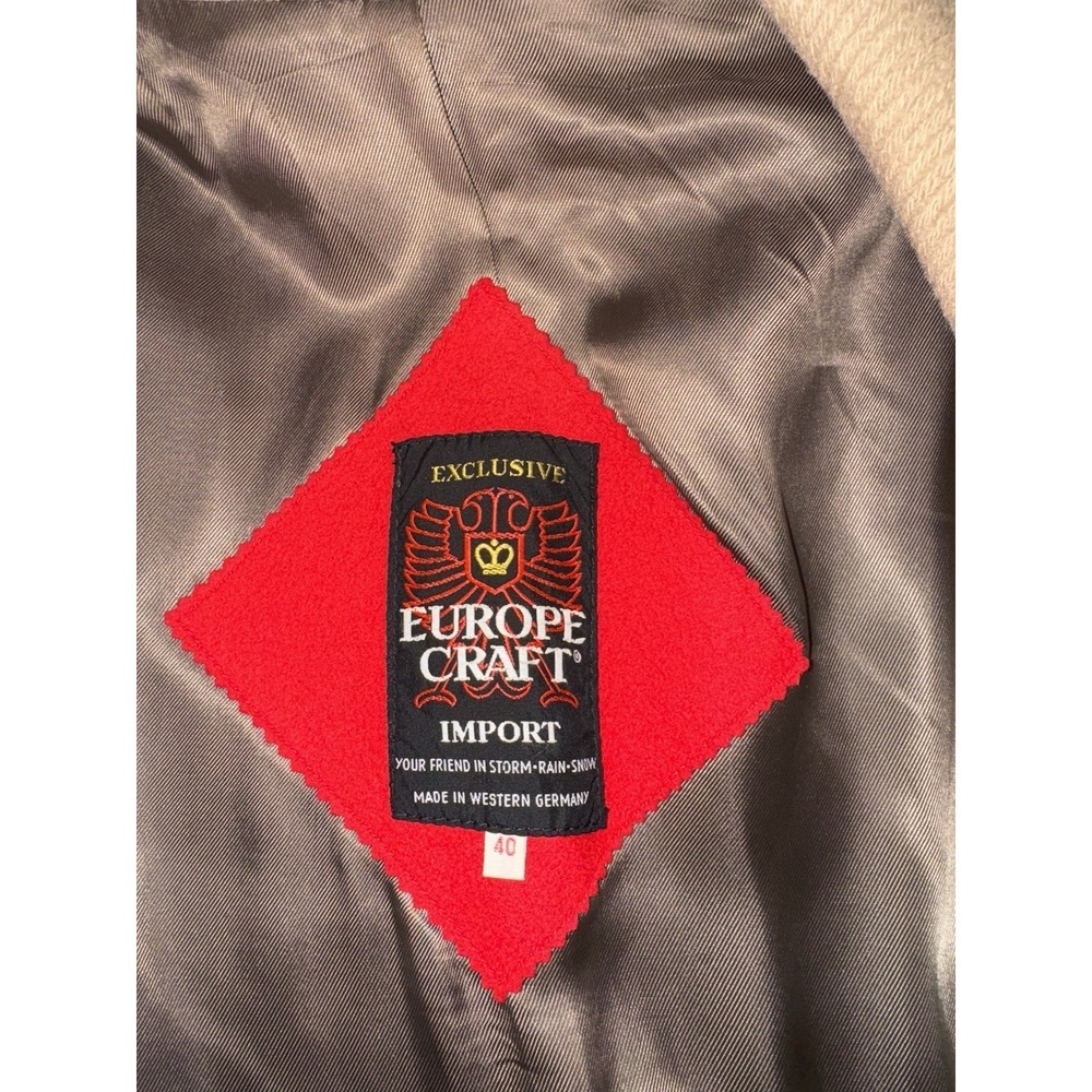 Vintage Europe‎ Craft Import Wool Corduroy Sports Coat Men's 40 West Germany - Picture 6 of 9